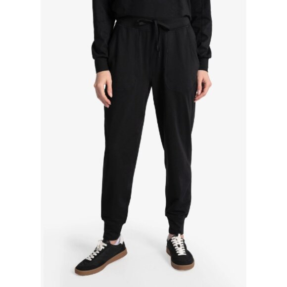 Lole Women's Om Tech Joggers Athleisure Streetwear Casual Black Size Small NWOT - Picture 1 of 5